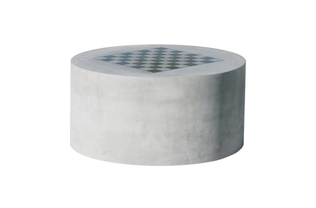 concrete checker board