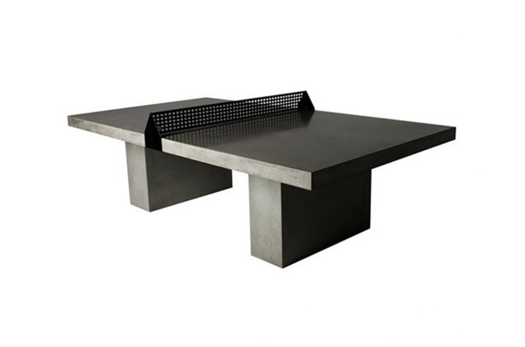 concrete ping pong table
