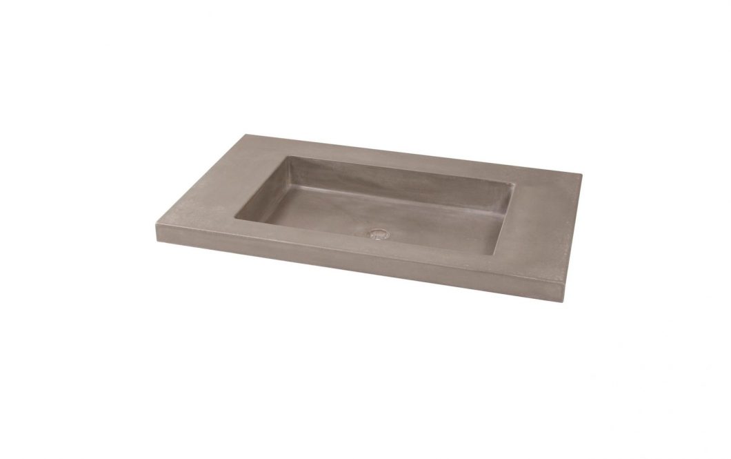 concrete sink