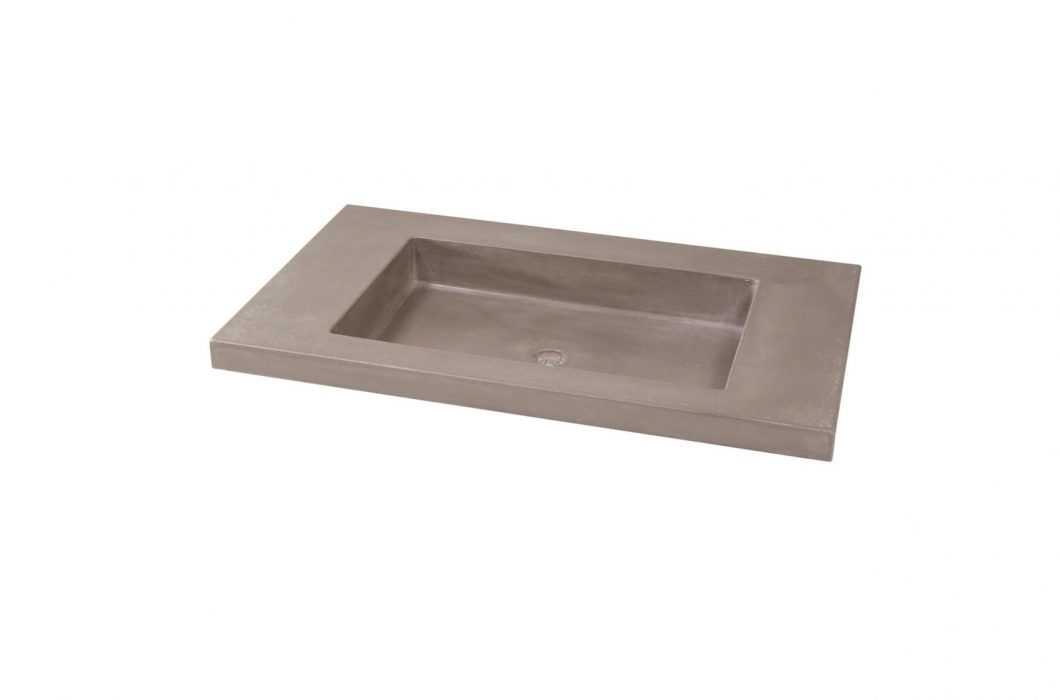 concrete sink